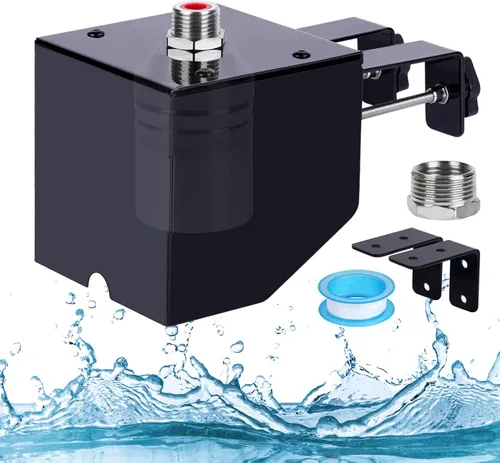 Miniatura 2 de Válvula de flotador de canal de agua para tanque de stock, válvula de flotador de tanque de agua, válvula de flotador de control de nivel de agua