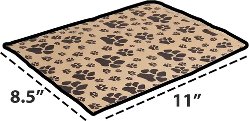 Miniatura 8 de CuteBox Pawprint - Bolsas de regalo de papel plano Kraft para manualidades, recuerdos de fiesta, venta al por menor, mercancía, ferias comerciales