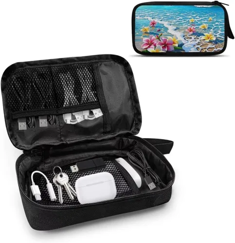 Miniatura 2 de Organizador electrónico de playa Bolsa de accesorios de tecnología Accesorios electrónicos Estuche de transporte Bolsa de almacenamiento para cable
