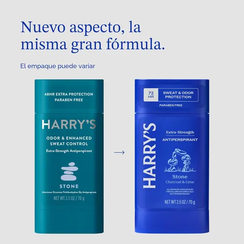 Miniatura 2 de Harry's Desodorante Antitranspirante Extra Fuerte, Control de Sudor y Olor Antitranspirante para Hombres, Paquete Variado - Stone, Redwood