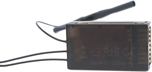 Miniatura 6 de FrSky TD SR10 Receptor de doble banda simultáneo 2.4GHz y 900MHz Estabilizador avanzado y telemetría Diseño de antena triple 10 puertos