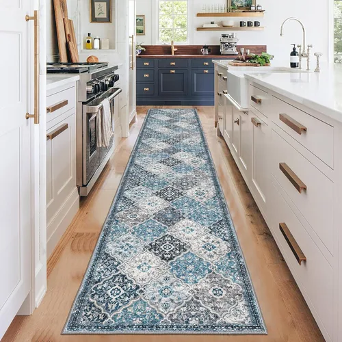 Miniatura 101 de KILOCOCO Alfombra de Pasillo 2x6, Alfombra de Pasillo Marroquí Súper Suave Lavable para Pasillo de Entrada, Alfombra de Cocina de Pasillo de Lana