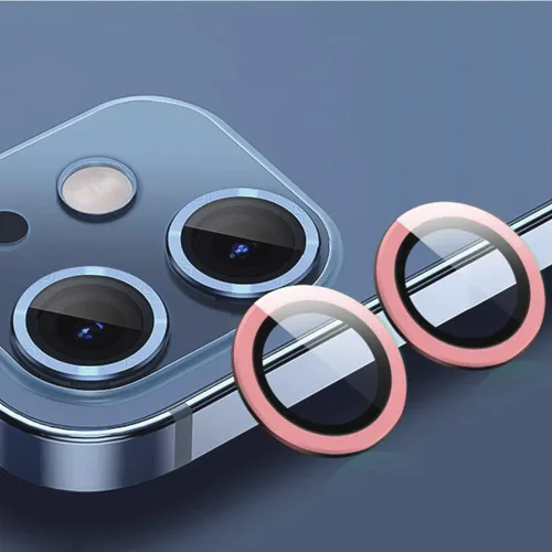 Miniatura 50 de Compatible con iPhone 11 Pro/11Pro Max/12 Pro Luminous Camera Lens Protector Ultra Thin Película de vidrio templado Protector de pantalla de cámara