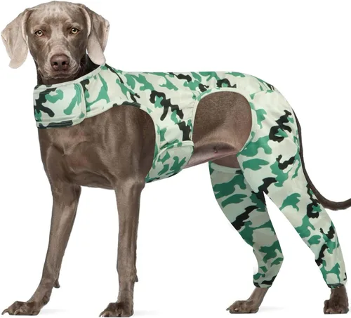Miniatura 19 de ROZKITCH Manga para Pata Trasera de Perro para Pata Derecha e Izquierda, Protector de Codo Ajustable para Mascotas que Previene Lamer Heridas, Manga
