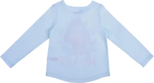 Miniatura 3 de Disney Moana - Conjunto de camisa y pantalones deportivos de manga larga para niñas pequeñas, pequeñas y grandes, color azulazul marino
