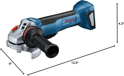 Miniatura 15 de BOSCH GWS18V-10PN Amoladora angular sin escobillas de 18 V de 4-1/2 - 5 pulgadas con interruptor de paleta (herramienta desnuda)