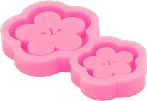 Miniatura 4 de Angel Wings Molde de resina para coctelera con respaldo brillante, moldes de silicona con flores de cerezo, hermosa flor de resina epoxi