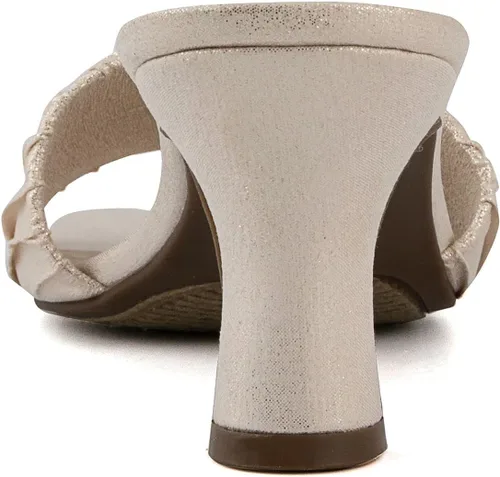 Miniatura 3 de LONDON FOG Sandalias de vestir Leana para mujer con tacón cómodo