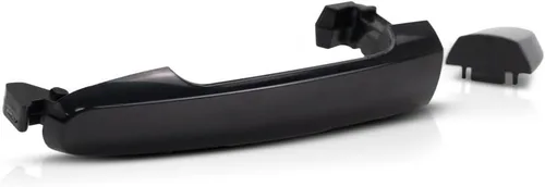 Miniatura 6 de KarParts360 Manija de puerta para Toyota RAV4 2001-2012 lado conductor o pasajero liso negro exterior Trasero Recorte: todos los submodelos