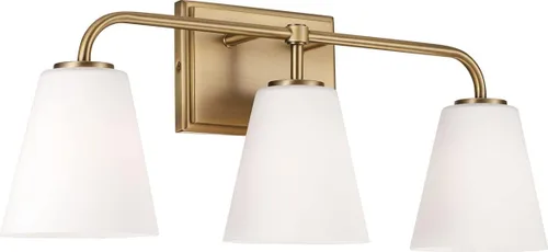 Miniatura 11 de Capital Lighting 649411MB Brody - Aplique de pared de tela blanca de transición, 1 luz de 100 vatios, 11 pulgadas de alto x 7 pulgadas de ancho