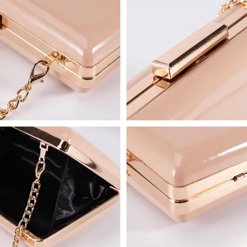 Miniatura 13 de Bolso de noche – Monederos pequeños para mujeres, bodas y fiestas, bolsa de noche formal para mujer