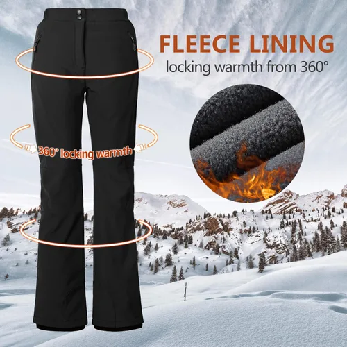 Miniatura 3 de Outdoor Ventures Homer - Pantalones de esquí para mujer con aislamiento de nieve