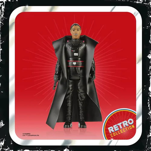 Miniatura 3 de STAR WARS Retro Collection Moff Gideon Toy - Figura de acción The Mandalorian a escala de 3.75 pulgadas con accesorios, juguetes para niños de 4