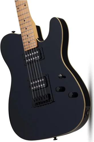 Miniatura 4 de Schecter Guitarra eléctrica PT (negro brillante)