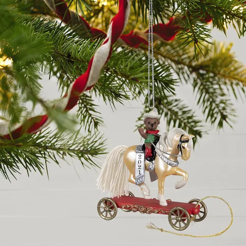 Miniatura 6 de Hallmark Keepsake Adorno de Navidad, año 2021, un pony para Navidad