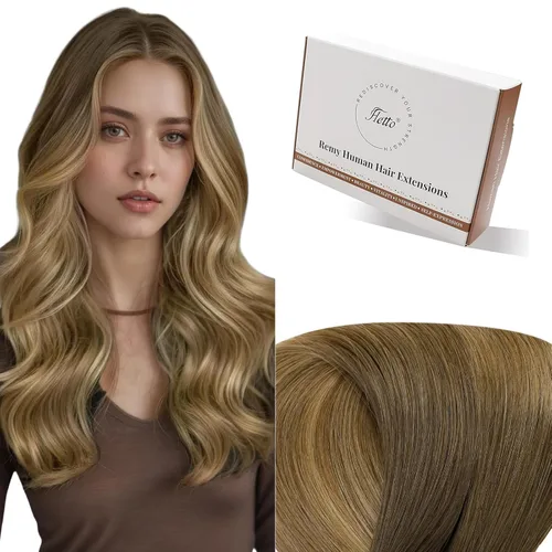 Miniatura 18 de Hetto - Extensiones de cabello humano real para coser, color negro azabache, #1, 12 pulgadas, 2.47 onzas Adhesivo suave, fuerte, uso diario