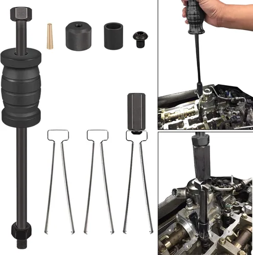 Herramienta de extracción de inyectores de combustible Yoursme para Ford y Volvo 1.0L 1.5L 1.6L 1.8L 2.0L 2.3L 2.7L 3.5L Reemplaza OE# 310-206,