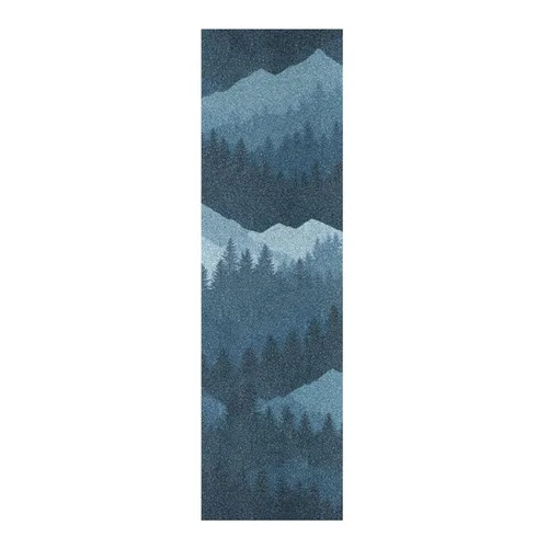 Miniatura 45 de Abstracto Negro Gris Geométrico Skateboard Grip Tape 33x9inch Papel de lija Longboard Scooter Griptape Diseño antideslizante y anti-desgarro