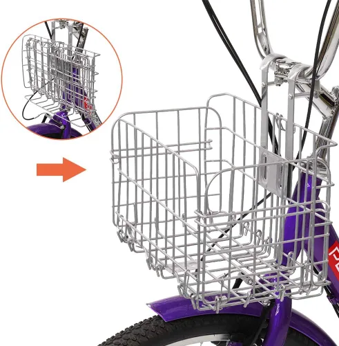 Miniatura 3 de PEXMOR Triciclo para adultos de 7 velocidades, 24/26 pulgadas, 3 ruedas, triciclo para adultos, trike para mujeres/hombres/personas mayores