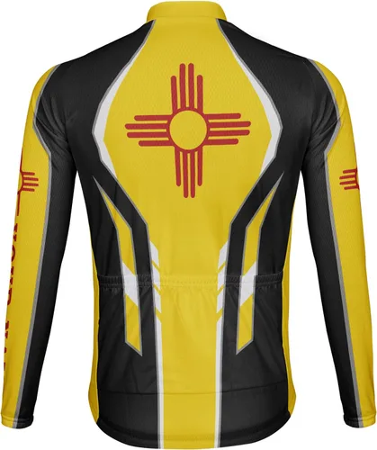 Miniatura 3 de Luisbibe Personalize New Mexico - Camiseta térmica de invierno para hombre, manga larga