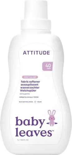 Miniatura 12 de ATTITUDE Suavizante para telas de bebé, ingredientes a base de plantas y minerales, compatible con lavadoras de alta eficiencia (HE), productos
