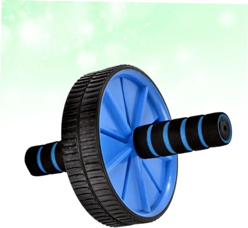 Miniatura 4 de Rodillo de ejercicio abdominal, equipo silencioso de doble rueda para hombres y mujeres, entrenador de abdomen para entrenamiento de gimnasio
