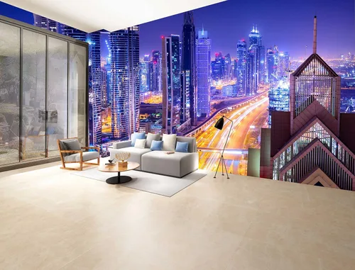 Miniatura 15 de FLFK Murales de pared 3D, autoadhesivos, autoadhesivos, removibles, para decoración moderna del hogar, 78.7 x 59 pulgadas