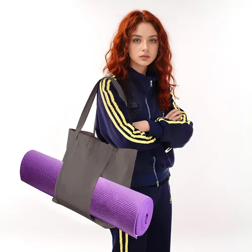 Miniatura 7 de Yoga Mat Bag for Women Canvas Bag with Yoga Mat Carrier Yoga Mat Bags for Workout Pilates Travel Beach and Gym