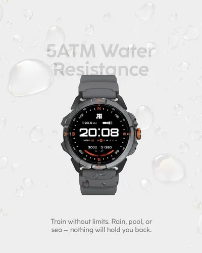 Miniatura 6 de Cubitt Terra - Reloj inteligente resistente con GPS de doble banda, pantalla AMOLED de 1.48 pulgadas, mapas sin conexión, VITA AI, entrenador AI