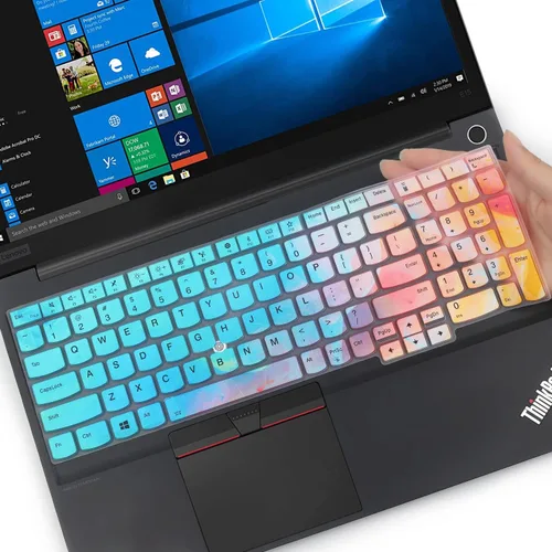 Miniatura 15 de Funda de teclado para Lenovo ThinkPad E15 Gen 4/3/2, ThinkPad L15 Gen 2/1, ThinkPad T15 T15p T15g P15s P15s P15v Gen 3/2/1, ThinkPad E580 E590 E595
