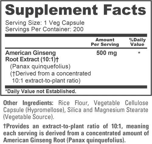 Miniatura 4 de NusaPure American Ginseng 5000 mg - 200 cápsulas vegetales (vegetariano, sin OMG y sin gluten)