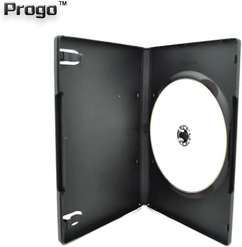Miniatura 3 de Progo Paquete de 50 fundas de DVD estándar negras individuales de 0.551 in
