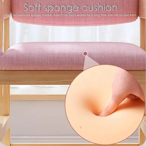 Miniatura 5 de QQXX Adorable juego de escritorio y silla de estudio, mesa de estudio escolar de madera con cajones y silla, escritorio de estudio para estudiantes