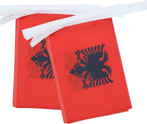 Miniatura 310 de AZ FLAG Señal marítima internacional 42.7 ft BUNTING Flag 40 banderas 9'' x 6'' - Banderas de cuerda del alfabeto náutico 5.9 x 8.3 in