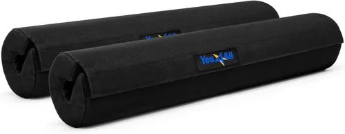 Miniatura 12 de Yes4All Ergonomic Foam Bar Pad, Olympic Barbell Squat & Neck Pad for Squats, Hip Thrusts & Weight Lifting Bar B. Almohadilla de barra