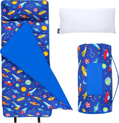 Miniatura 19 de Wildkin Tapete infantil de microfibra para siesta con almohada para niños y niñas, tapete suave y acogedor para guardería, preescolar, jardín