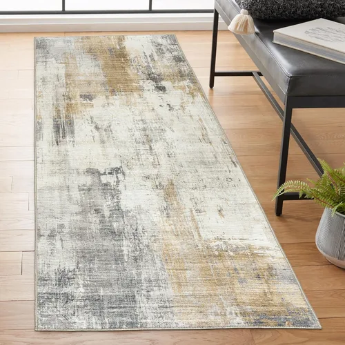 Miniatura 25 de ReaLife Rugs Alfombra Pasillo Lavable a Máquina - Sala de Estar Dormitorio Baño Cocina Entrada Oficina - Acolchada Pelo Bajo Resistente a Manchas