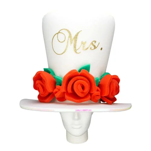 Miniatura 30 de FOAM PARTY HATS: Venezuela Bride Hat - Wedding Party Hat - Hora Loca Hat - Bachelorette Party Hat - Bridal Shower Hat - Wedding Hair Vine Hat