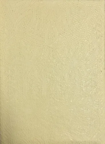 Miniatura 2 de Nuevo mantel de encaje de vinilo de ganchillo, 70" redondo, hueso beige