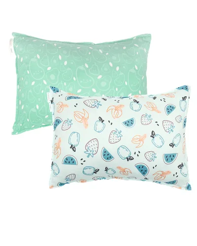 Miniatura 49 de ALVABABY Paquete de 2 fundas de almohada de algodón orgánico para niños pequeños, fundas de almohada para niños de 13 x 18 pulgadas o 12 x 16