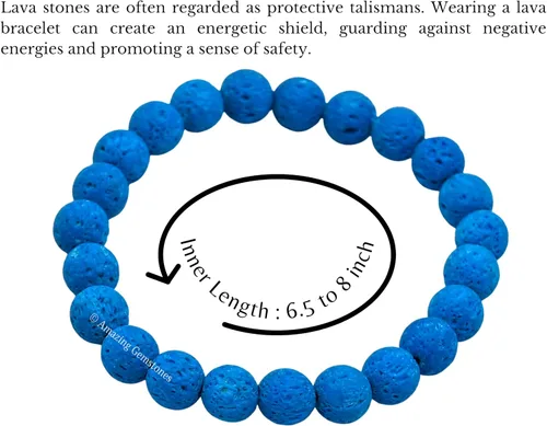 Miniatura 18 de Amazing Gemstone Pulsera de cristal para mujeres y hombres, pulsera de cristal curativo de protección, pulsera elástica con cuentas de piedras