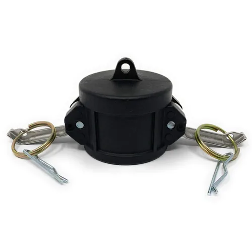 Gloxco Montaje de leva y ranura, polipropileno, tipo DC, 1-1/2" tapón antipolvo (CAM-15-DC-PP)