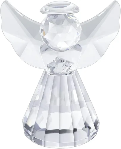 Colección de figuras de ángel de cristal, bonito adorno de cristal, estatua para decoración del hogar, mesa de animales, regalo coleccionable en el