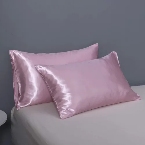 Miniatura 3 de Juego de funda de edredón de satén, tamaño individual e individual XL, ropa de cama de lujo suave y sedosa, funda de edredón de satén sedoso de 600