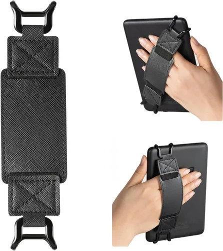 Miniatura 39 de CoBak Correa de Mano Segura para Kindle y Tabletas - Soporte de Dedo Versátil y Ligero para Kindle/Kobo/Voyaga/Lenovo/Sony E-Book Tablet de 6-7.5