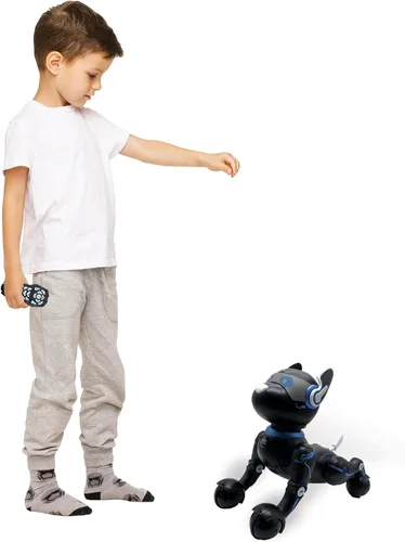 Miniatura 4 de LEXiBOOK Power Puppy - My Smart Robot Dog - Robot programable con control remoto, función de entrenamiento, baila, canta, efectos de luz, batería