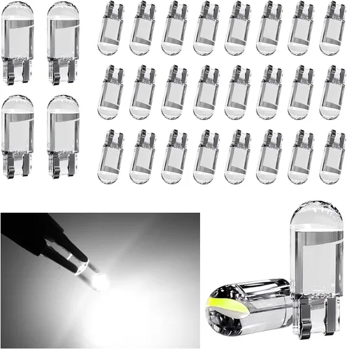 Miniatura 7 de Augeny 30 unidades de focos LED para coche 6000K, focos interiores ultra brillantes libres de errores de 12V para luz de domo, placa, mapa, puerta