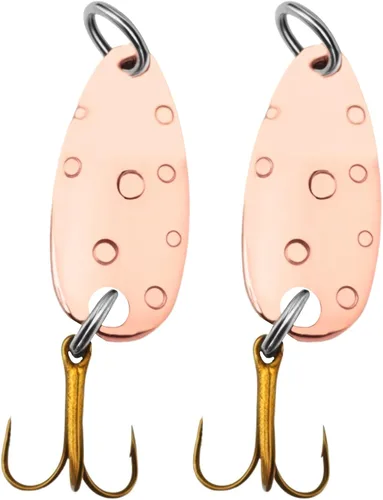 Miniatura 9 de 30 señuelos de pesca coloridos de metal giratorio, cebos de pececillo, cuchara de metal, cebos duros, anzuelos de pesca Crankbait, señuelos
