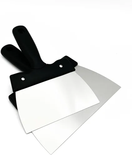 Miniatura 6 de Goldbaking Espátula de recubrimiento para raspador de chocolate raspador de masa de acero inoxidable (pequeña)