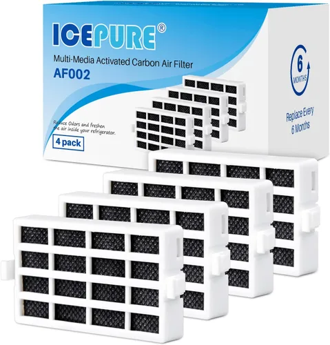 Miniatura 8 de ICEPURE W10311524 Reemplazo de filtro de aire de refrigerador mejorado para Whirlpool AIR1, W10311524, 2319308, W10335147, 1876318, filtro de aire